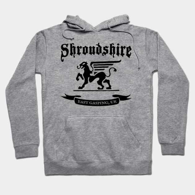 The Shroudshire Griffin Hoodie by Old Movie Time Machine